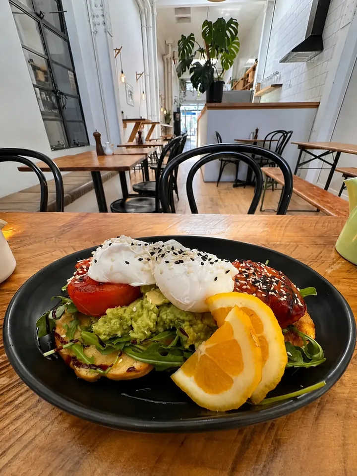 Breakfast dish served at Little Long Espresso